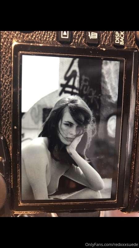 A few b&w photos from when my hair was shorter (I hated that..