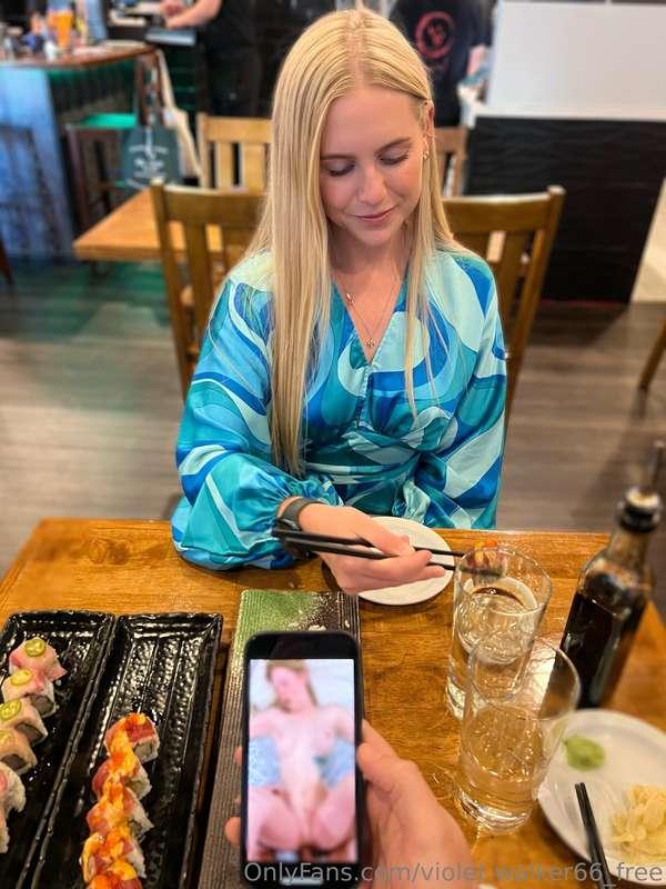 What you’re really thinking about while we are at dinner. 💭 