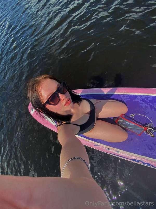 the swimming season is now open😁😊