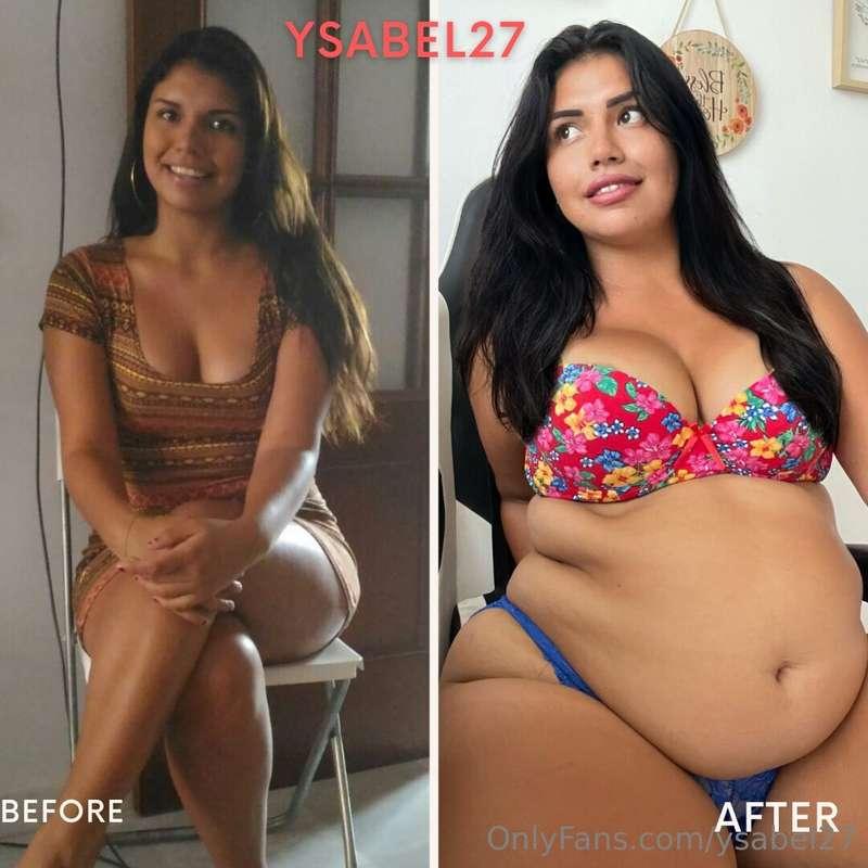 I just found this pic what do you prefer? Before or after 🙈❤..