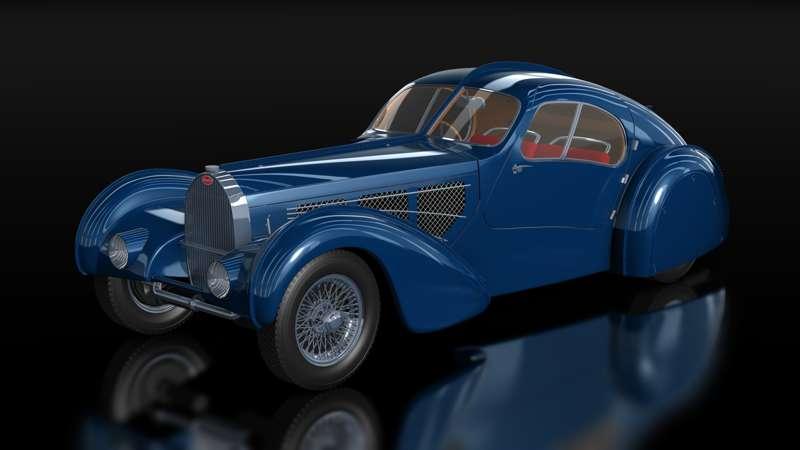 Assetto Corsa Bugatti Type57 Aerolithe 1935 / DOWNLOAD