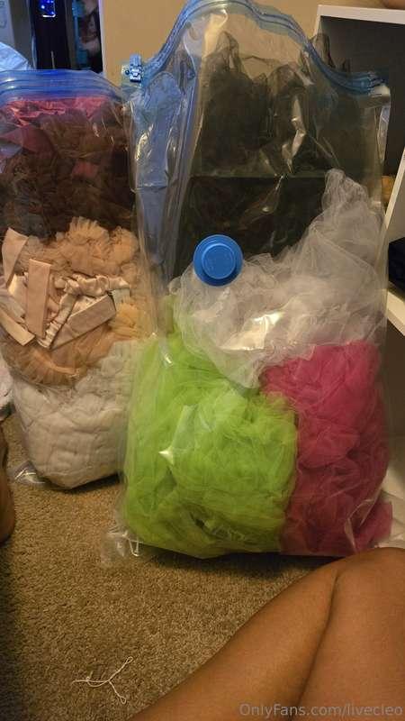 My tutus 🙈🙈Mini and long 