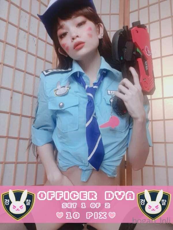 👮‍♀️Officer D.VA👮‍♀️
🍒10 PIX🍒
💙$18💙

Stick with me, and I'll..