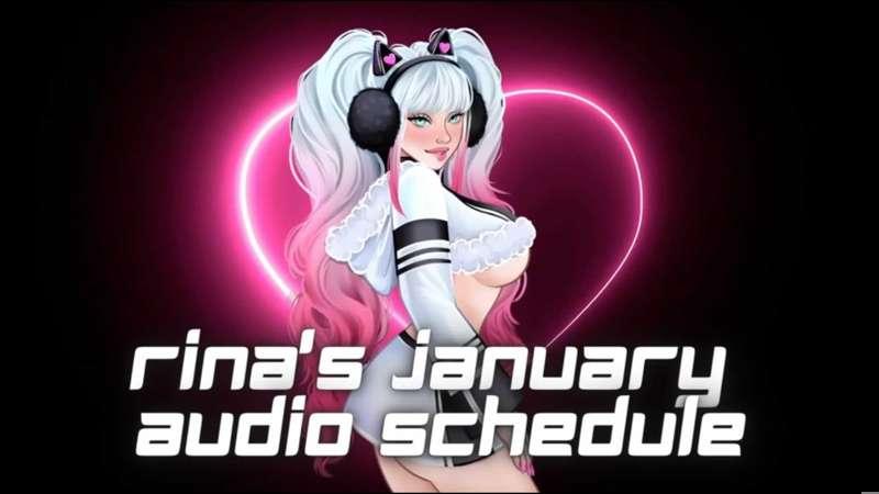 [VIDEO] JANUARY AUDIO SCHEDULE 🤍💦
