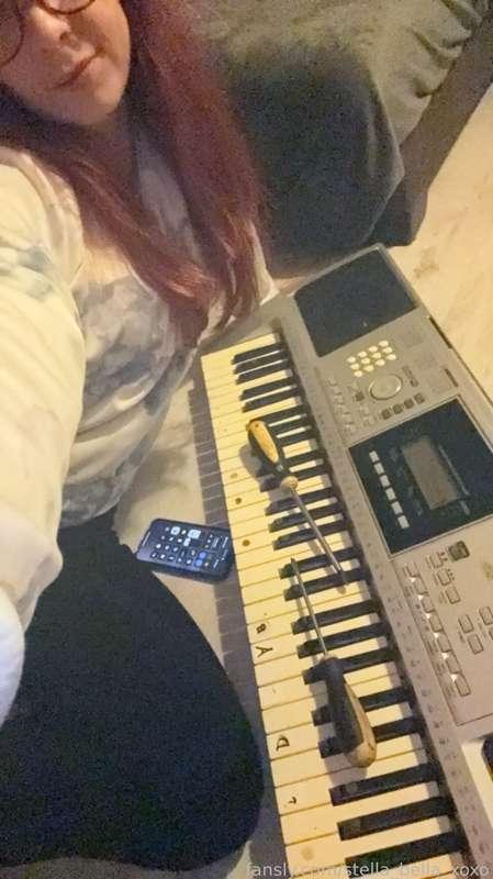 Serious shit happening here tonight. 

Tonight I lost the use of the first 5 keys on my beloved keyboard. Youtube says I can give it a little bit of surgery before I officially say it’s dead. 

Wish me luck. The quicker I get this done the quicker I can do something naughty. 

I’ll be sad if it doesn’t work after a good clean up 😮‍💨🙃😂

#fyp #diy #fixit 
