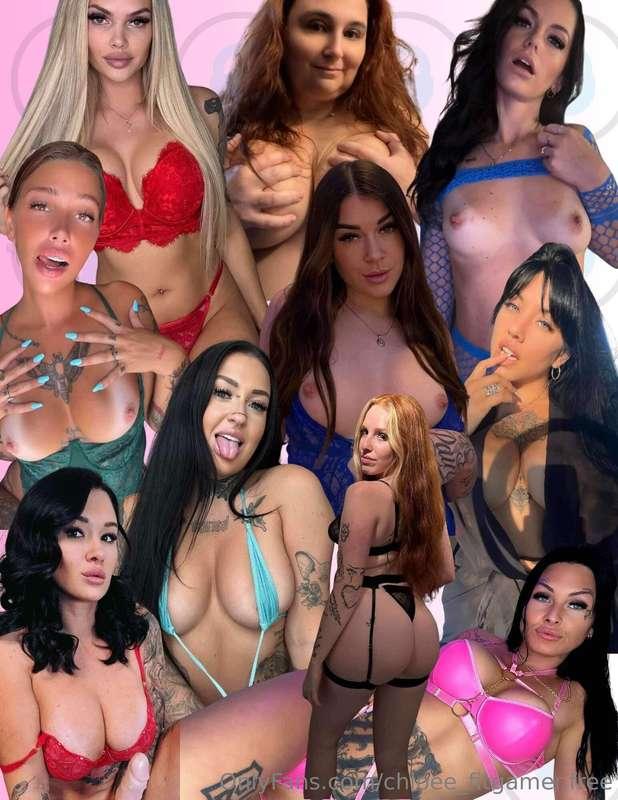 # 10 saloppes se défoncent le cul pour toi 🥵  Tu aimes l’ana..