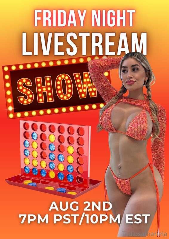 ***GOING LIVE TOMORROW NIGHT*** 🎰 **CUM AND PLAY SOME GAMES ..