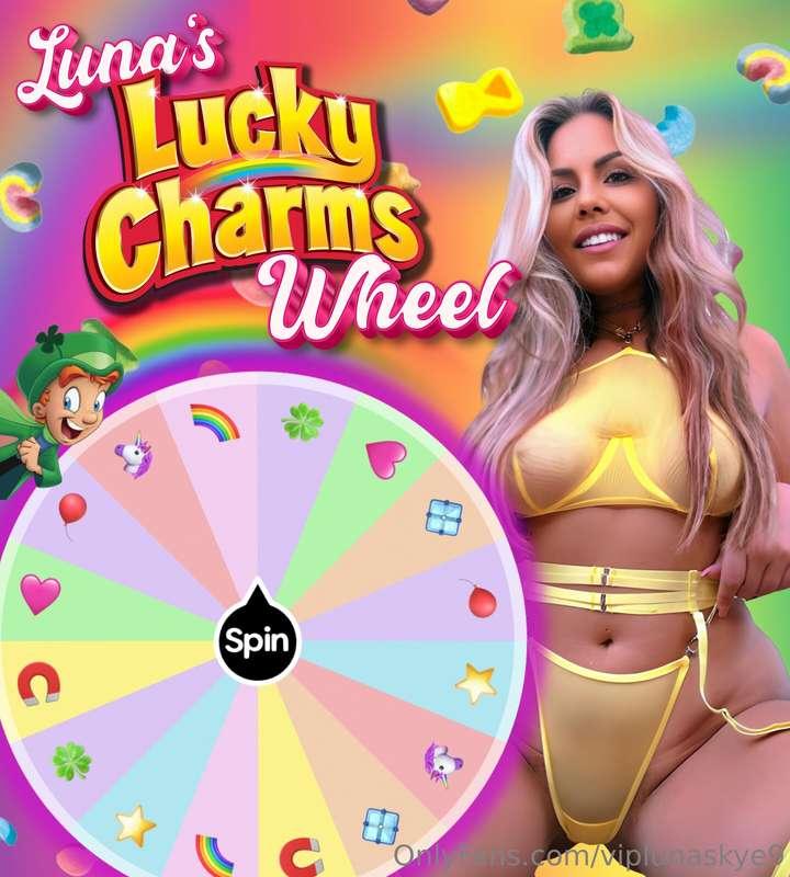 # ⭐️ 𝐈𝐭'𝐬 𝐲𝐨𝐮𝐫 𝐋𝐔𝐂𝐊𝐘 𝐝𝐚𝐲!🌈
Happy St. Patricks Day! 🍀
𝘚𝘱𝘪𝘯 𝘮𝘺..