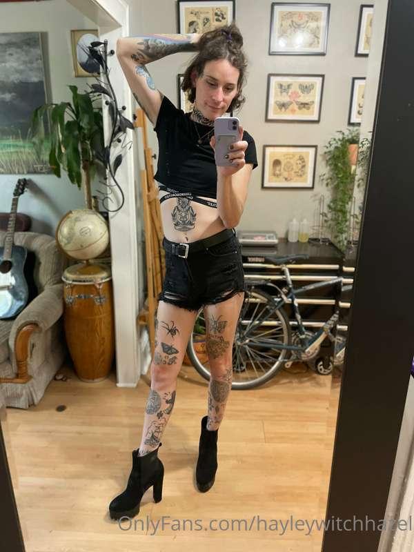 Should I do a scene in these heels?!?