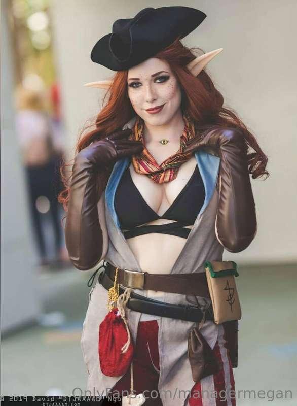 I haven't done a lot of tiddy forward / sexy cosplay, but I'..