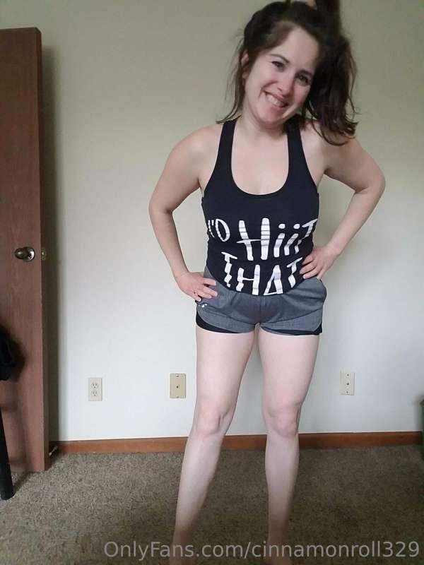 Today was shorts weather!  😃 😃 😃