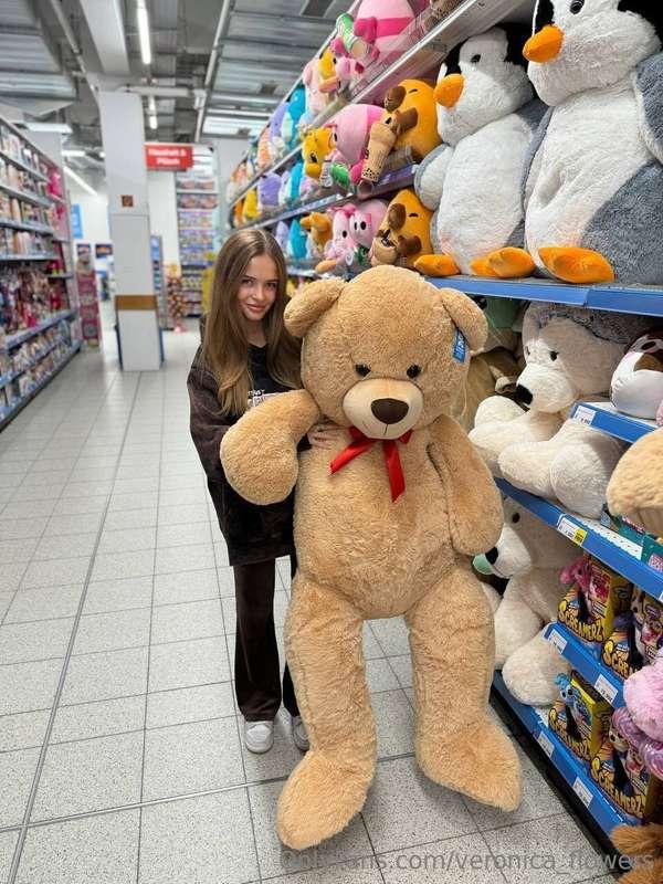 I really love soft toys and I can't pass them by in the stor..