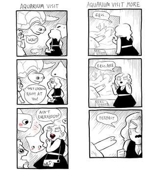 Mini Comics #30-31! Aquarium