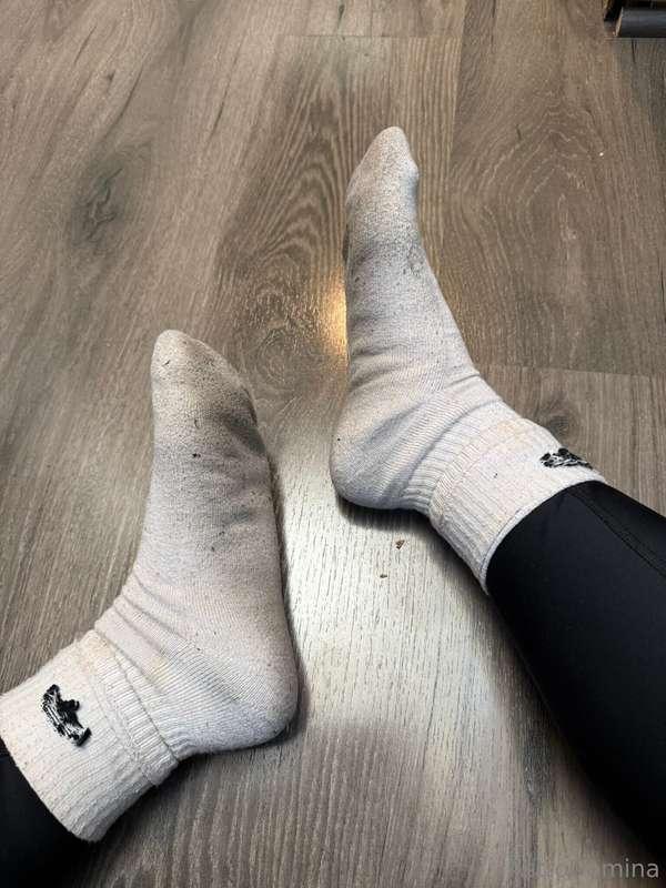 Worn socks 4 sale!