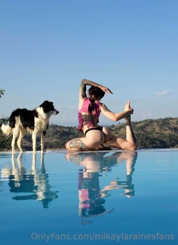 Trying to reteach myself yoga... I've been way out of practi..