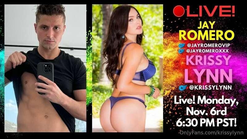 Going live tomorrow with @jayromeroxxx See you then!