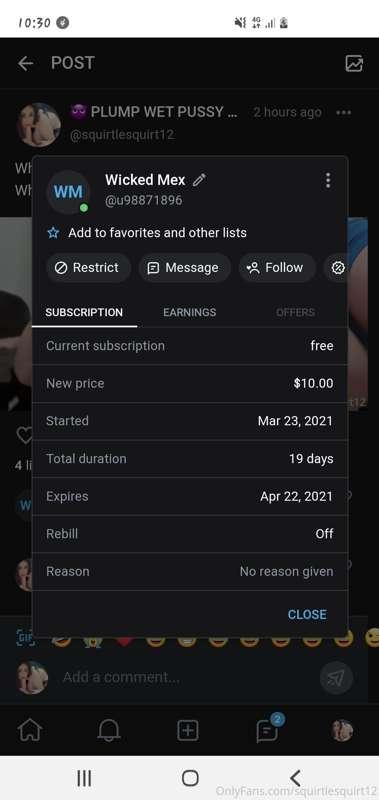 Here proof your not here on a paying subscription or renew o..
