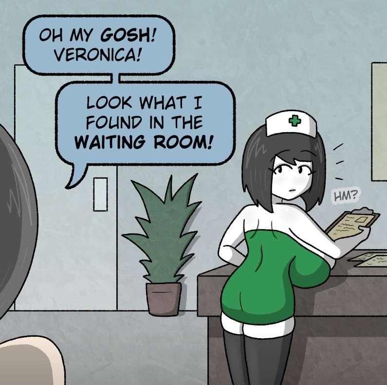 Veronica and Mona Collab Comic: "Cat-Scratch Fever"
