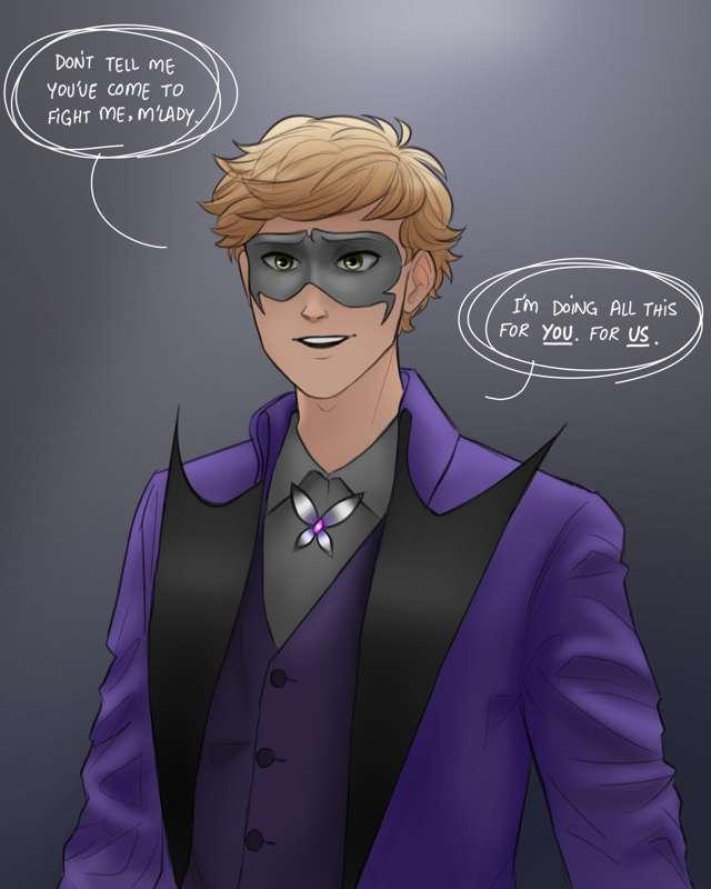 "Promise" -Hawkmoth Adrien AU