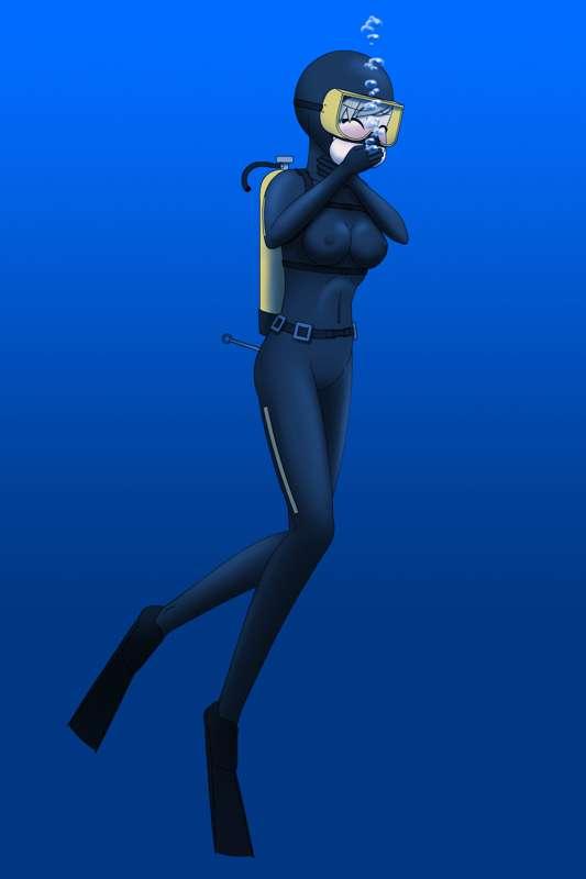 Struggling syngirl