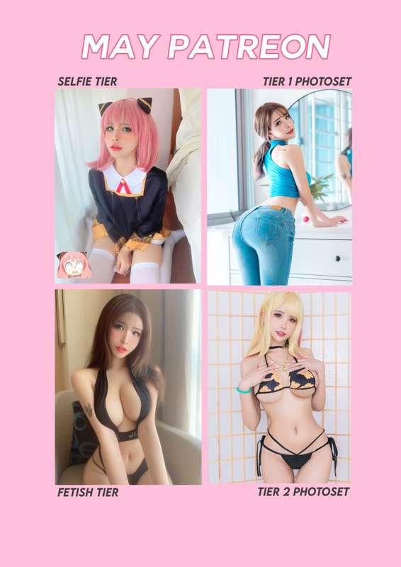 May 2022 Patreon Menu✨💛💙