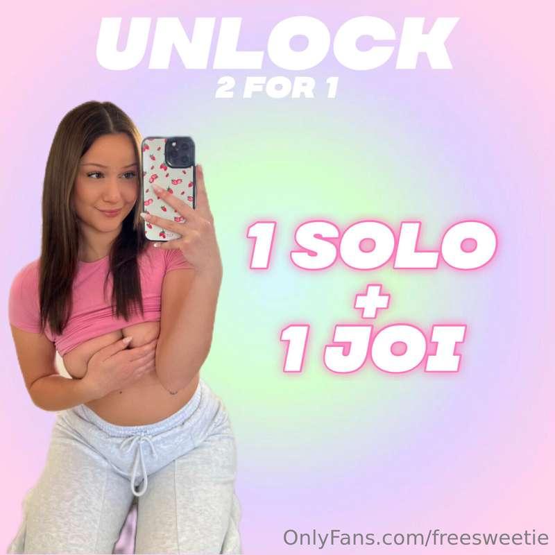 # ***SOLO+JOI*** 2 for 1 ⭐️🩷
