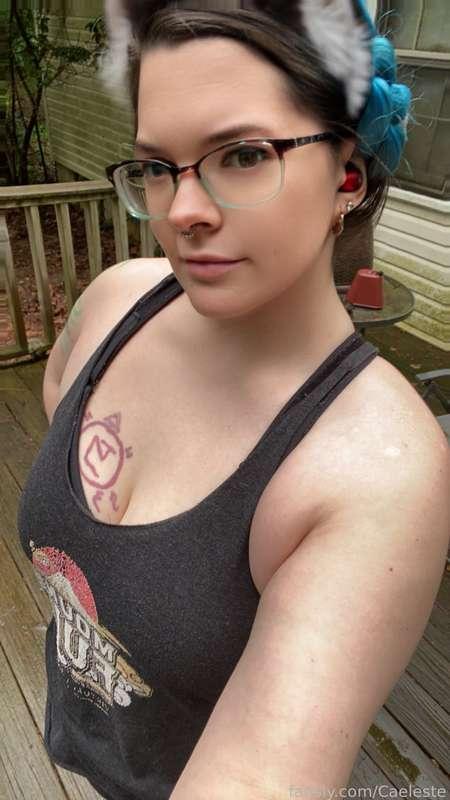 Getting back to it hard starting Monday. #workout #selfies #hucow #lactation #lactating