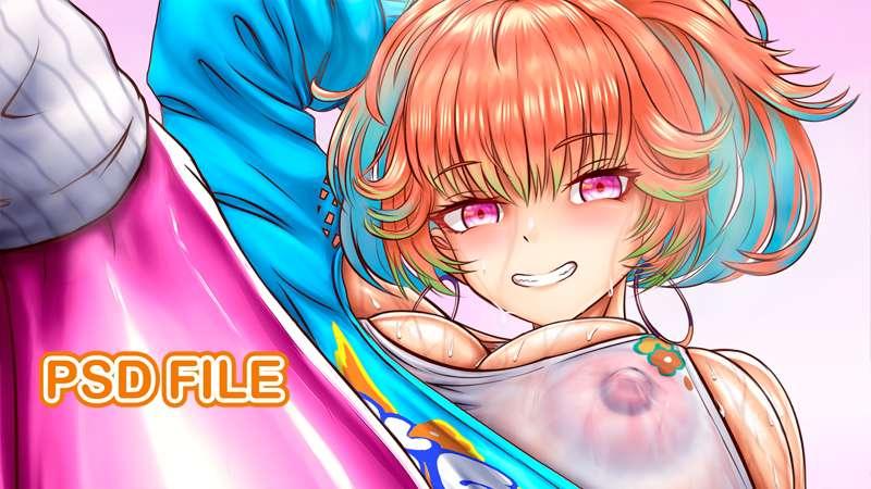 [Hololive] Kiara Aerobics class PSD File