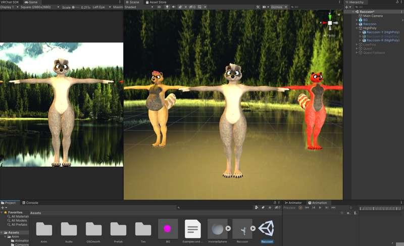 Raccoon Avatar - Download