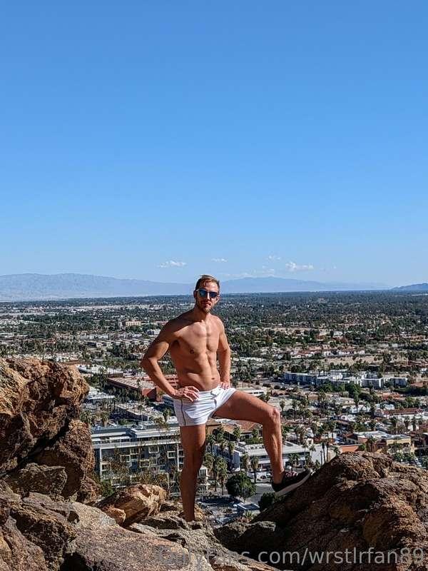 Ascending the mountain!