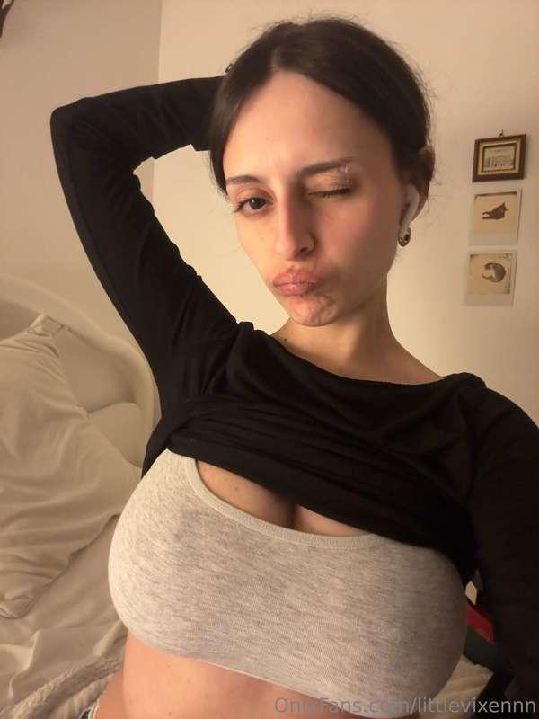 my tits bounce when I walk 