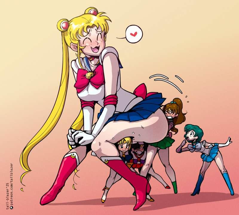 Sailor Moon GTS Buttcrush