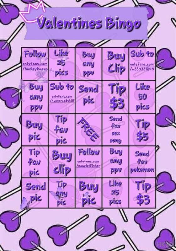 💝Bingo cards have returned!! 💝

💜This is the one that everyo..