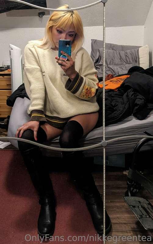 Like my boots?