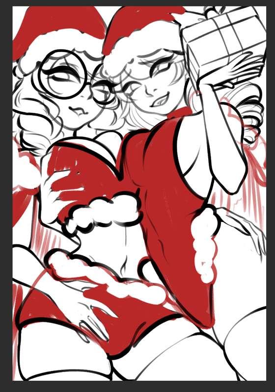 Christmas WIP - Gwen x Aurora