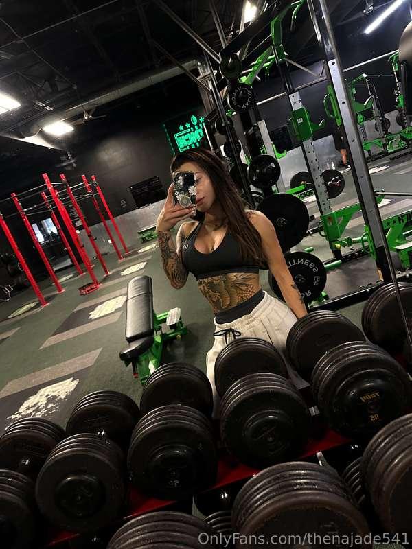 Sweat, smile, repeat. 💪✨ #GymLife