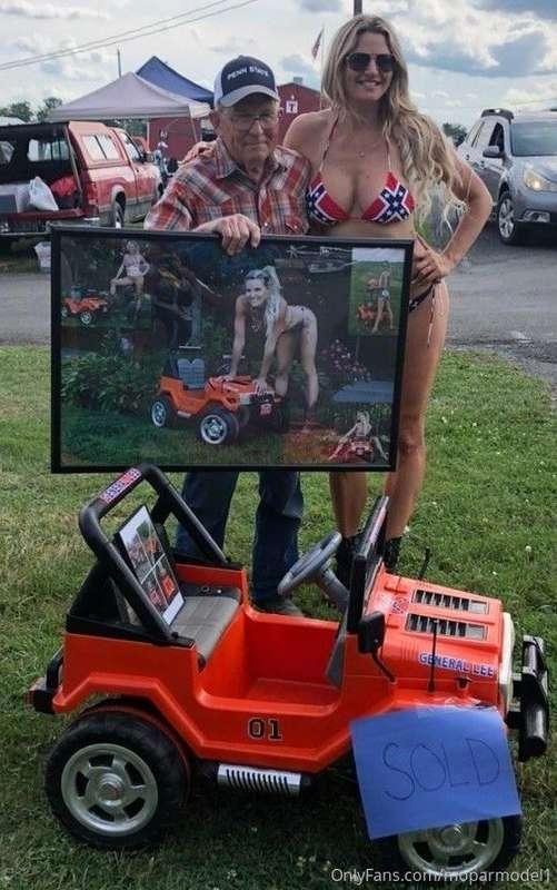 This sweet man, Gary bought Baby Lee for his man cave. The h..