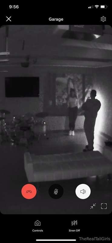 Caught Rae and Starbuck taking pics in the garage and then f..