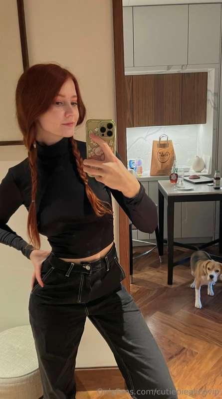 I don't wear black often, but it seems to fit me. What do yo..
