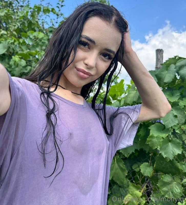 I wanted to water the flowers but something went wrong and I..