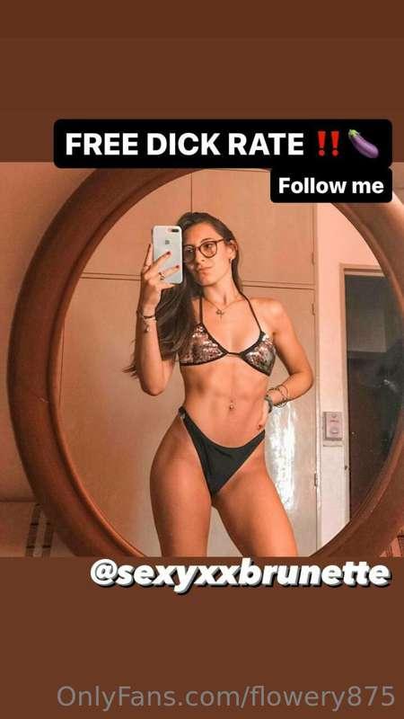😈 Subscribe it's FREE💋🔞🔞🔞🔞
➡️ @sexyxxbrunette
❤️‍🔥Dick rate
..