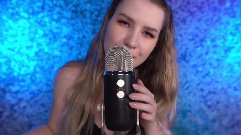 ASMR BlueYeti L❣cking, K❣ssing