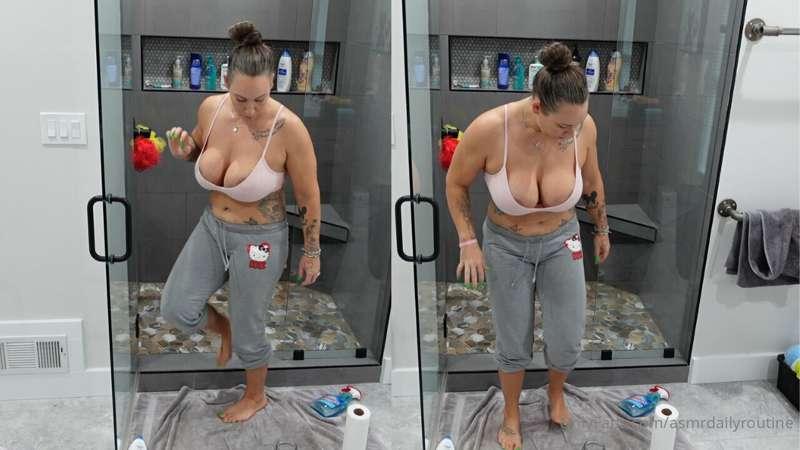 My boobies didn't want to stay put in my sports bra while I ..