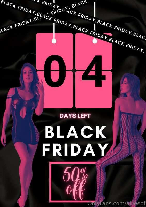 BUCKLE UP FOR BLACK FRIDAY MADNESS! 🙈 Count down starts now!..