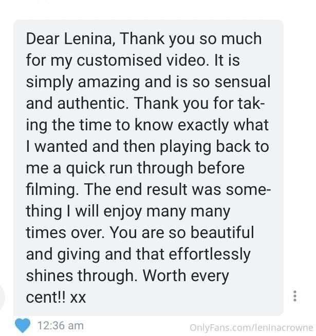 Some testimonials of my customs as of late ☺️