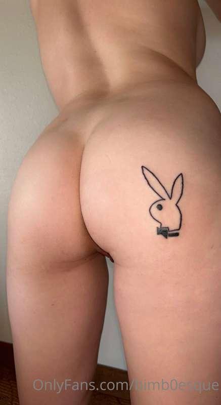 Playboy bunny tattoo!