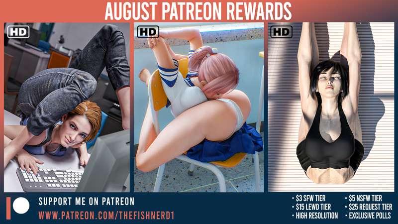AUGUST PATREON REWARDS!
