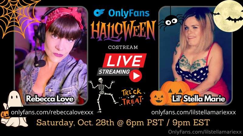 Get ready for Halloween Weekend! 
With @Rebeccalovexxx & moi..