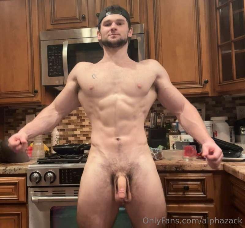 Getting ready for the naked bodybuilder mr Olympia