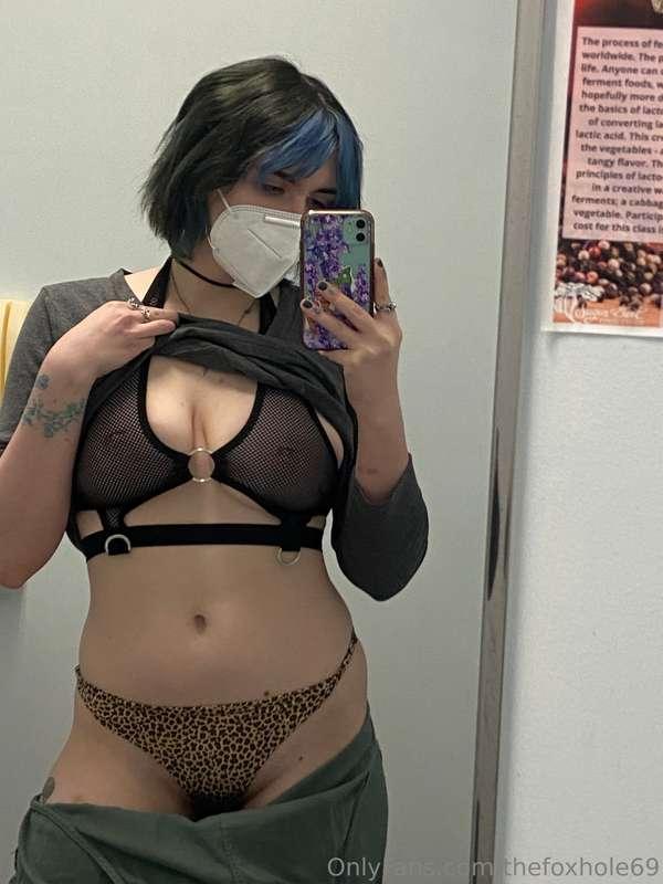 Before and after my sternum/tummy tats